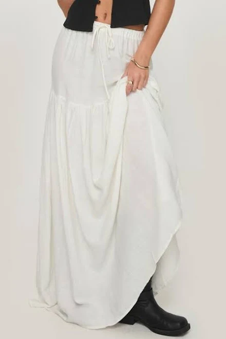 skirt Princess Polly Tearose Tiered Maxi Skirt Nordstrom $65