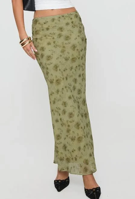 skirt Princess Polly Women's Piazia Chiffon Maxi Skirt Nordstrom $59