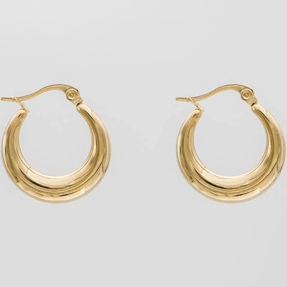 accessory PRYA Gold Lina Hoop Earrings PRYA $36