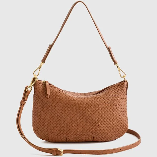 bag Quince Handwoven Italian Leather Mini Shoulder Bag Quince $120