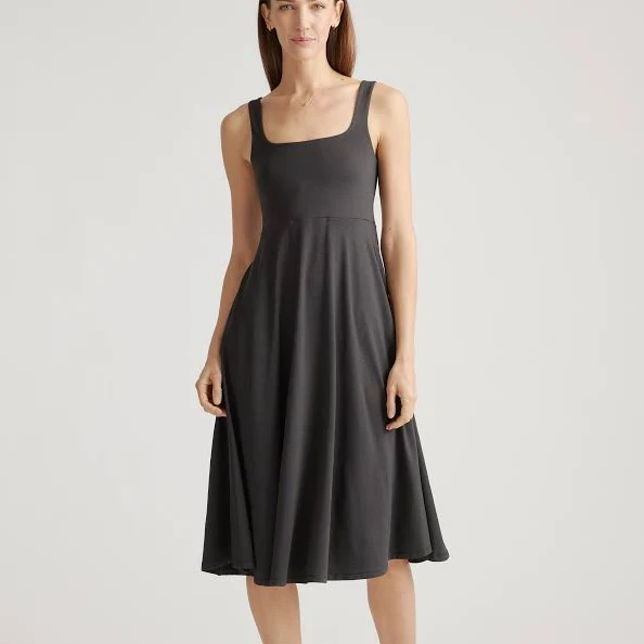 crochet dress Quince Women's Flowknit Breeze Fit & Flare Dress Quince $49.9