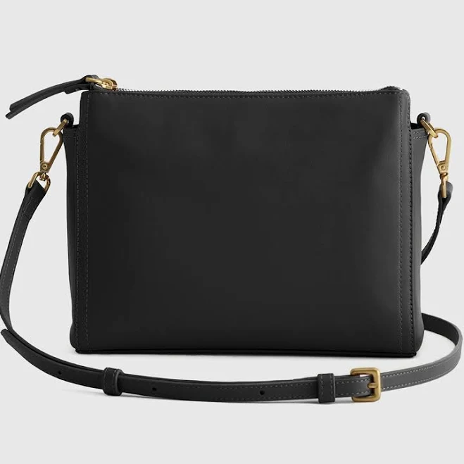 bag Quince Women's Italian Leather Triple Compartment Crossbody Quince $119.9