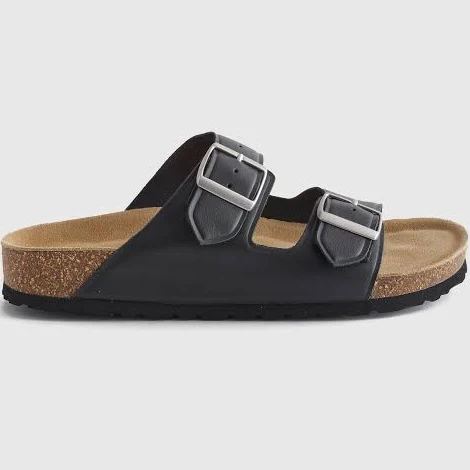 shoes Quince Women's Nappa Leather Double Buckle Slide Quince $72