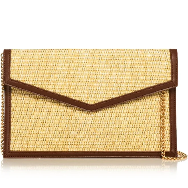bag Raffia Envelope Clutch Bloomingdale's $88