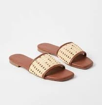 shoes Raffia Slide Sandals LOFT $41.97