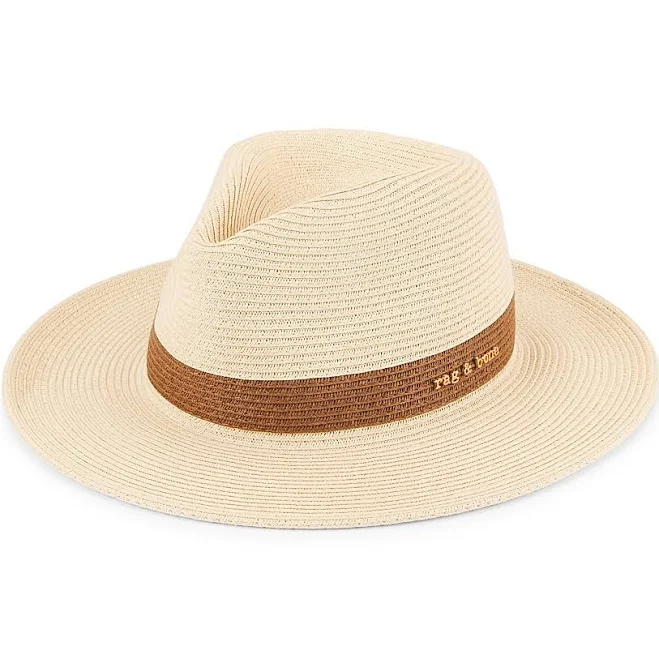 bag rag & bone City Straw Fedora Saks Fifth Avenue $100