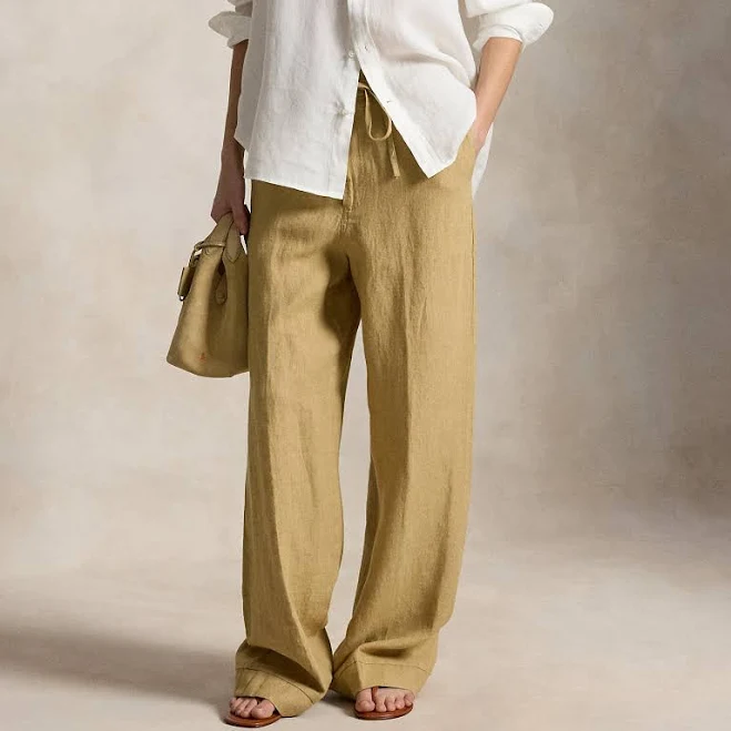 pants Ralph Lauren Linen Drawstring Women Pant Ralph Lauren $248
