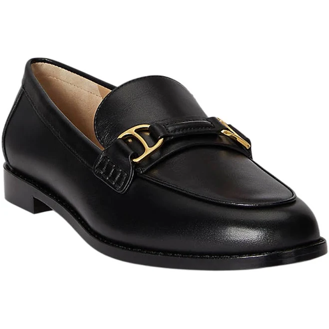 shoes Ralph Lauren Women's Tasha Leather Loafers Macy's $136.5