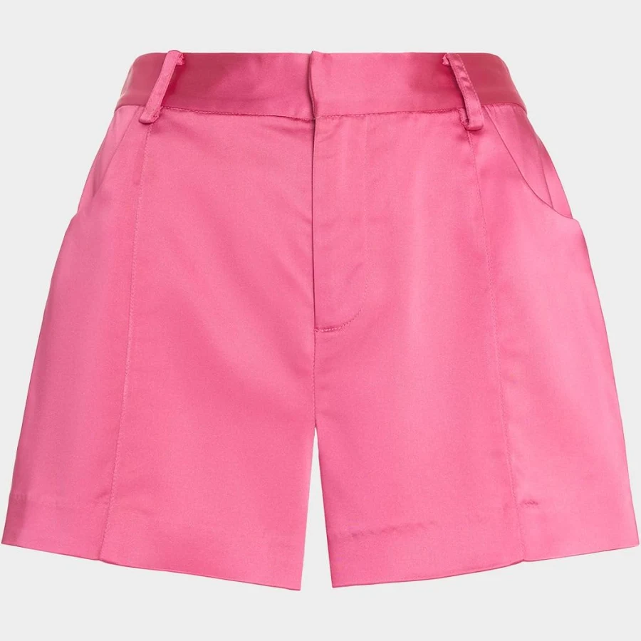 shorts Ramy Brook Women's Rosalind Satin Mini Shorts Neiman Marcus $147.5