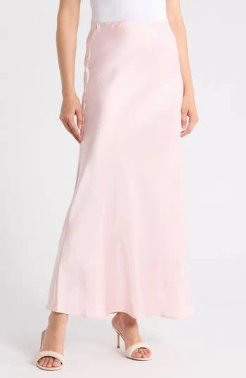 skirt Renee C Satin A-Line Skirt Nordstrom Rack $32.97