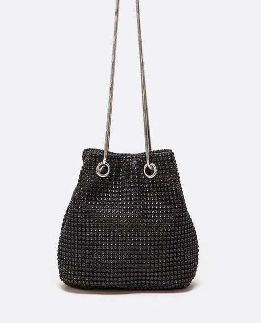 bag Rhinestone Mesh Mini Bag Kriffa $39.99