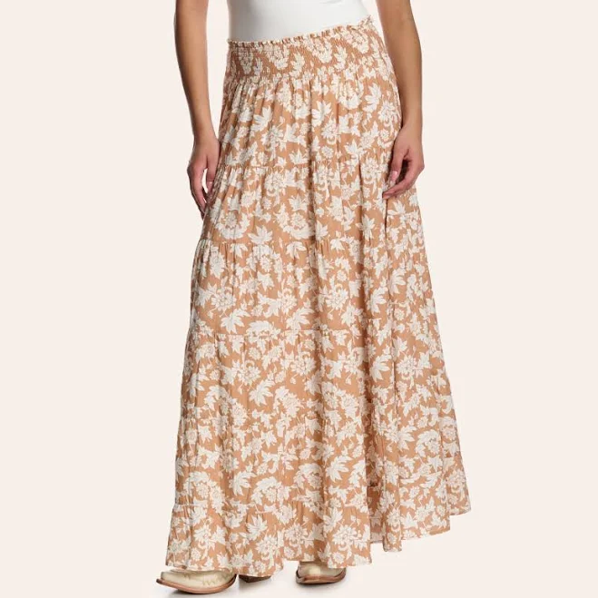 skirt Rockin' C Women's Floral Maxi Skirt Cavender's Boot City Western Store $44