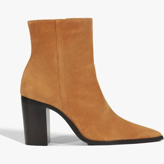 shoes Schutz Women's Mikki Block Suede Booties Schutz $173.6
