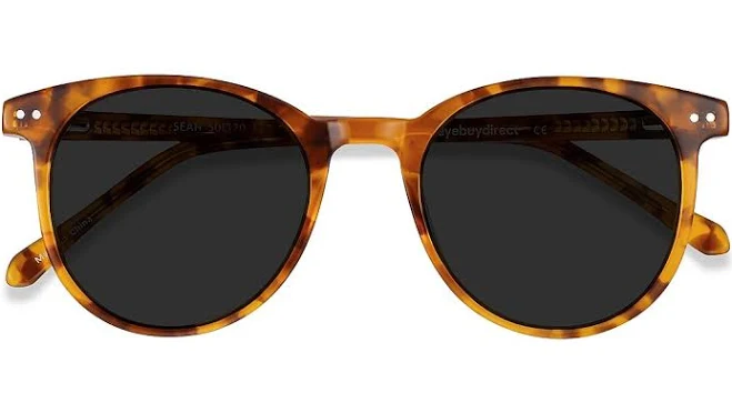 accessory Seah Round Acetate Sunglasses with 1.6 Basic Tint Lenses eyebuydirect.com $59
