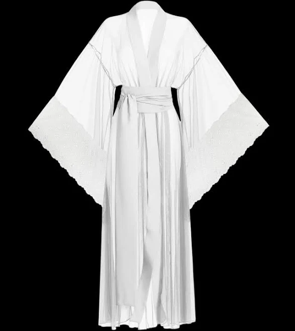 cover-up Sheer Mesh Kimono Luciela $395
