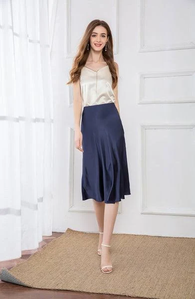 skirt Silk Mulberry Skirt Lepton Silk $79.99