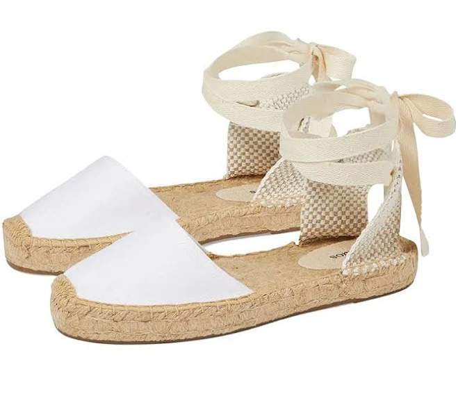 shoes Soludos Women's Lauren Lace Up Espadrilles Zappos.com $75.65