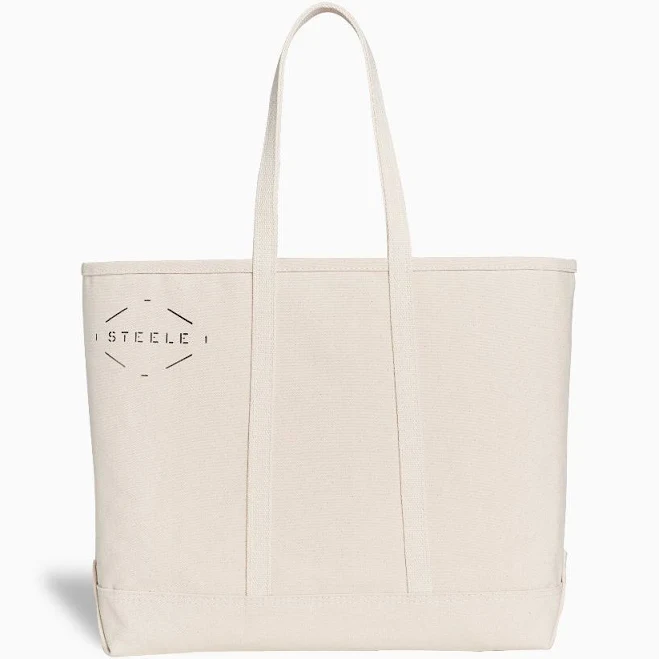 bag Steele Canvas Natural Canvas Tote Bag Steele Canvas Basket $84.95