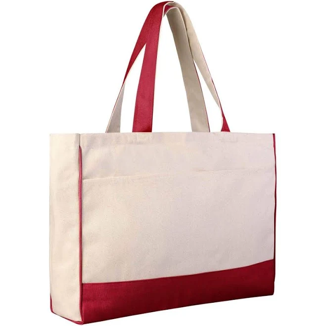 bag Sturdy Wholesale Canvas Tote Bags BagzDepot $11.89