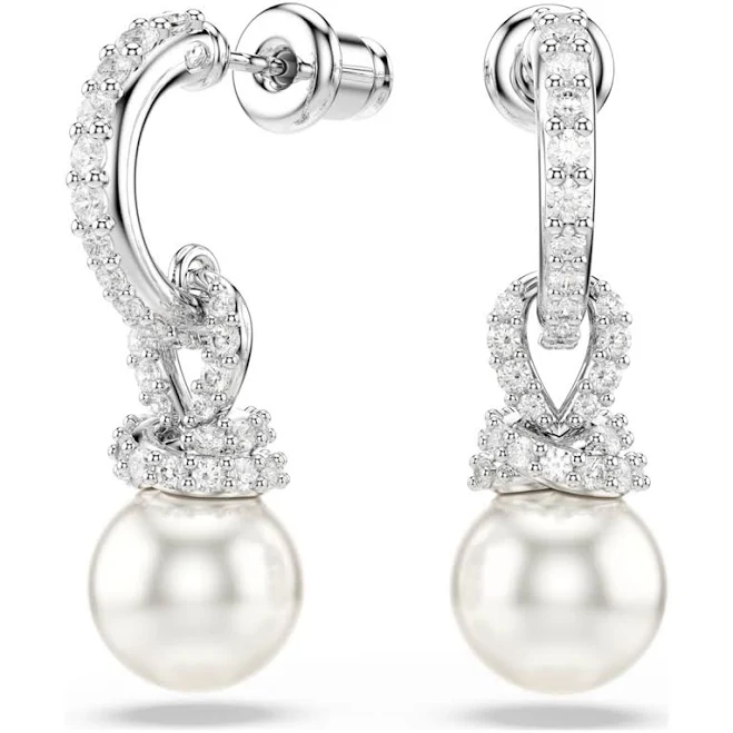 accessory Swarovski Originally Drop Earrings with Crystal Pearl Swarovski USA $97