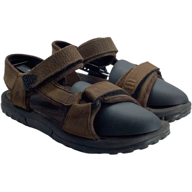 shoes Teva Brown Leather 1371 Outdoor Hiking Trail Thick Tread Sandals Women eBay - momeresells $38.95