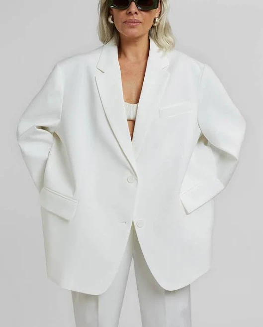 outerwear The Frankie Shop Bea crepe Blazer The Frankie Shop $385