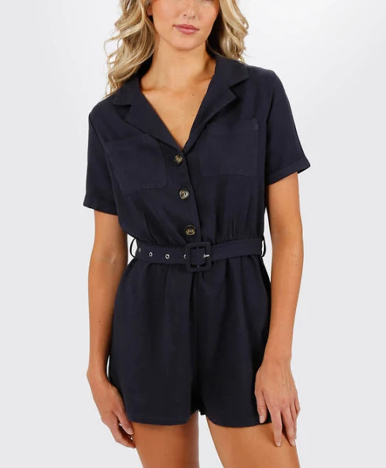 romper TOBI Meyer Belted Romper Tobi $30