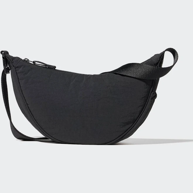 bag UNIQLO Round Nylon Mini Shoulder Bag with Water-Repellent uniqlo.com/us $24.9