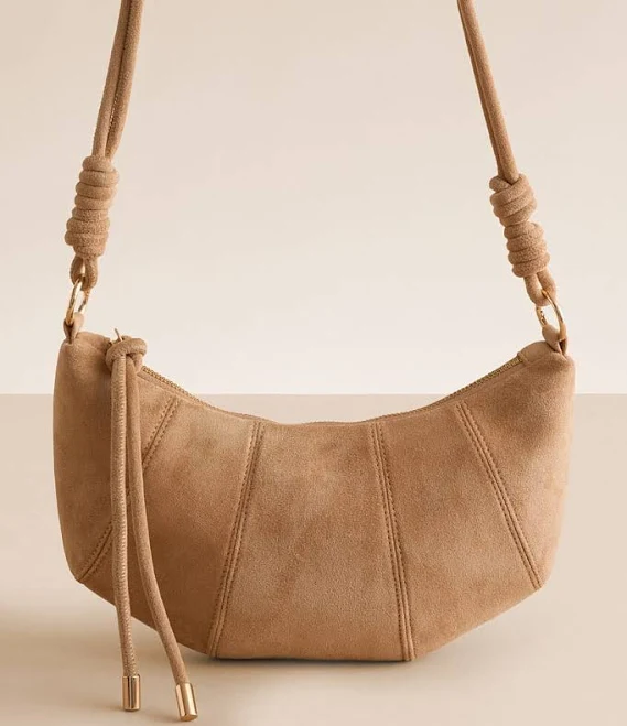 bag Urban Expressions Crescent Crossbody Bag Buckle $44.99