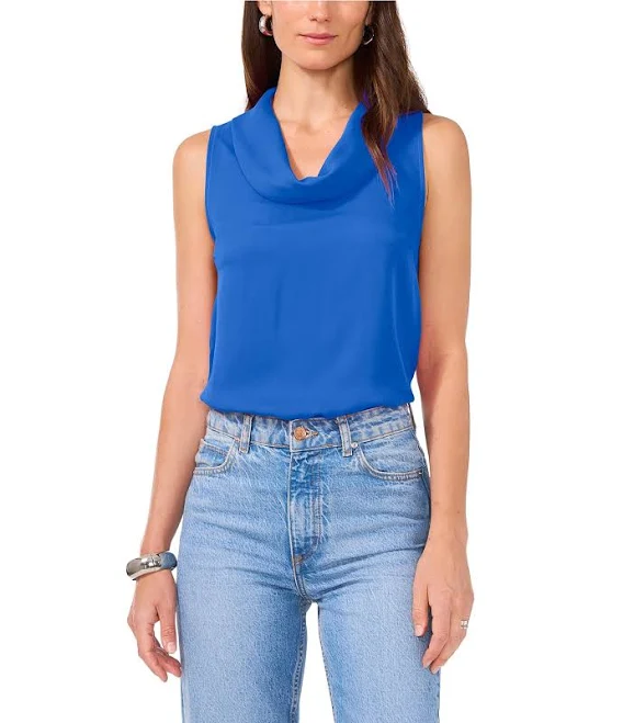 cowl neck top Vince Camuto Women's Cowl Neck Sleeveless Top Dillard's $69