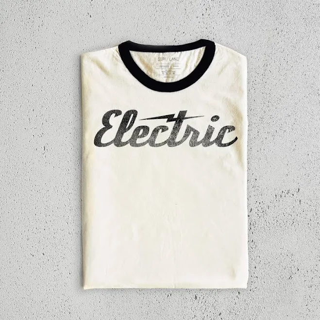 top Vintage 70s Electric Graphic T-Shirt Etsy - EspiLane $24
