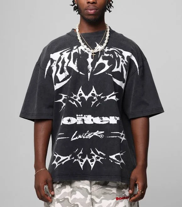 top Vintage Metal Stacked T-Shirt Culture Kings $42