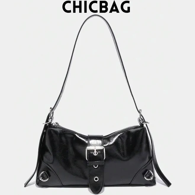 bag Vintage Patent Leather Shoulder Bag Etsy - Seller $46.19