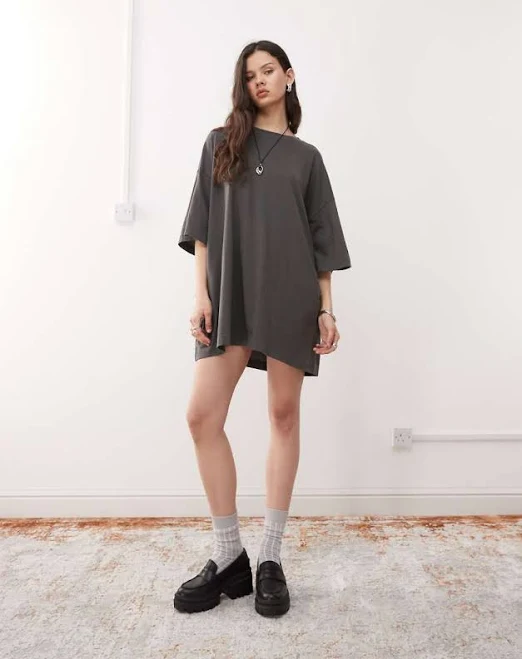 dress Weekday Huge T-Shirt Mini Dress ASOS $24