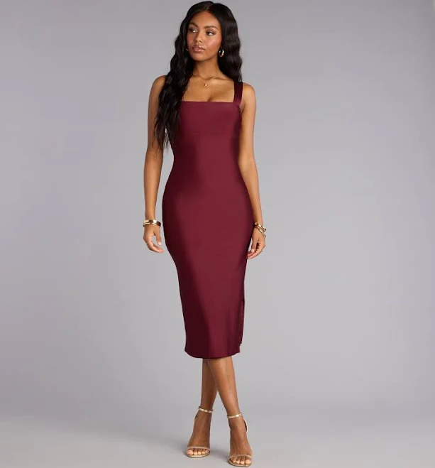 bodycon dress Windsor Allure Defined Stretchy Midi Dress Windsor $36.9