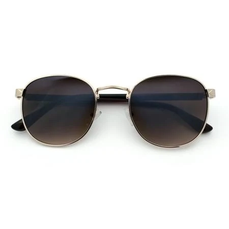 accessory Windsor Dandy Classic Round Metal Rim Sunglasses Walmart - SA106 $14.95