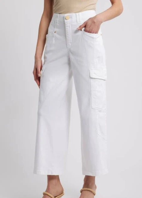 pants Wit & Wisdom Women's Skyrise Wide Leg Cargo Pants Nordstrom $98