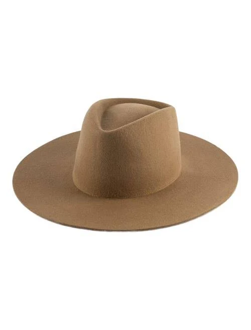 accessory Women Gigi Pip Dakota Wide Brim Felt Hat with Triangle Crown Nordstrom $129