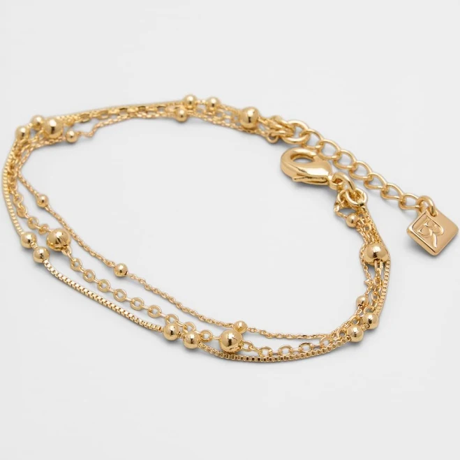 accessory Women's Delicate Layered Gold Bracelet Banana Republic Factory $13.5