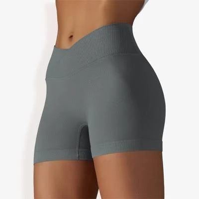 biker shorts Women's High Waist Seamless Ribbed Biker Shorts Target $24.6