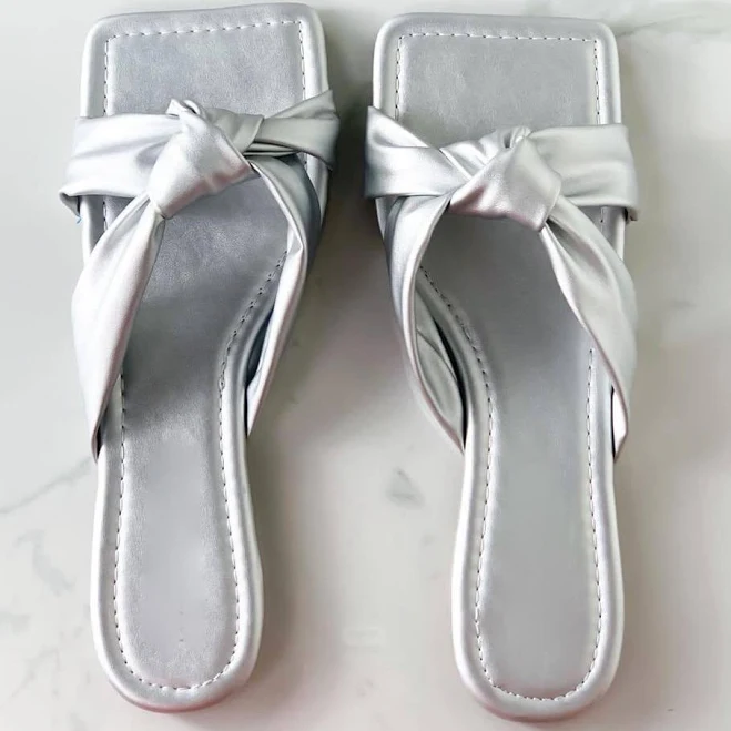 shoes Women's Metallic Minimalist Leather Crisscross Flat Sandals Etsy - Seller $20.99