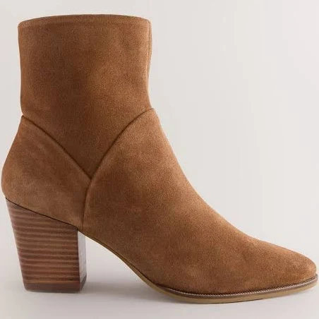 boots Women's Next Block Heel Suede Ankle Boots Next USA $110