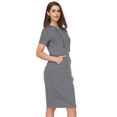dress Women's Short Sleeve Pullover Sweatshirt Dress Target $28.99