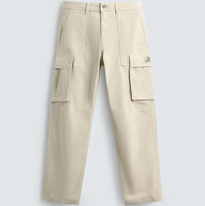 pants Zara Men's Relaxed Fit Cargo Pants Zara USA $41.94