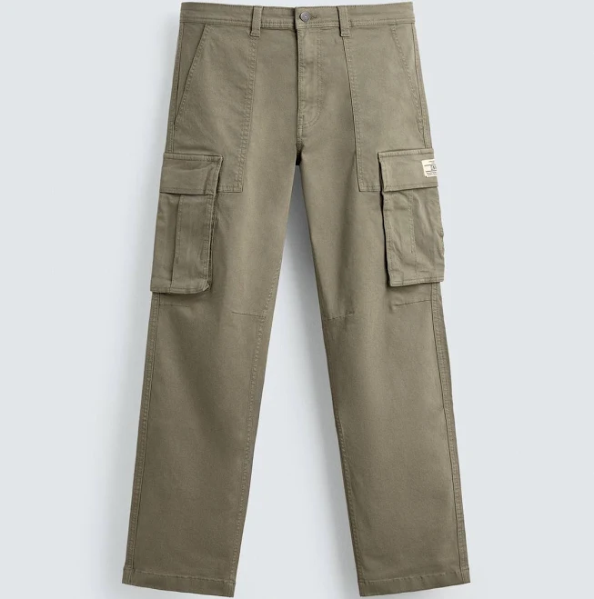 pants Zara Men's Relaxed Fit Cargo Pants Zara USA $41.94