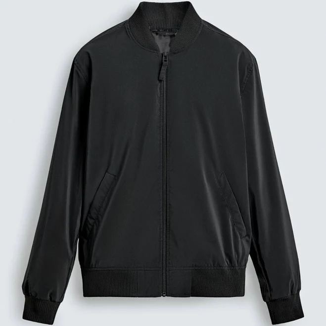 jacket Zara Men's Technical Bomber Jacket Zara USA $59.9