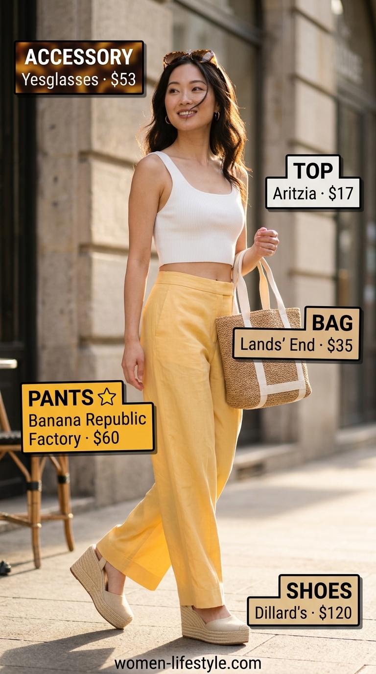 trendy colorful summer outfits for women 2026 outfit idea - fashion styling inspiration