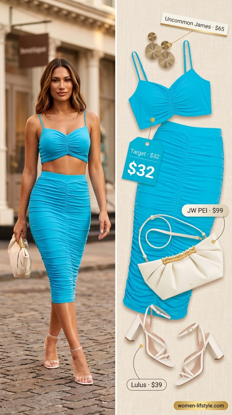 trendy colorful summer outfits for women 2026 outfit idea - fashion styling inspiration