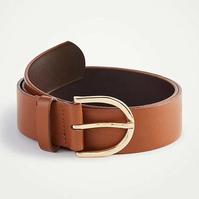 accessory Ann Taylor Women's Wide Leather Trouser Belt Ann Taylor $35.7