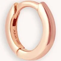 accessory Astrid & Miyu Rose Gold Essential Hoop Earring Astrid & Miyu USA $65